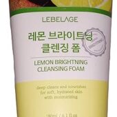 Lebelage Lemon Brightening Cleansing Foam 180Ml/ 6.1 Fl Oz