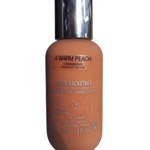 Christian Dior Backstage Face And Body Foundation 4 Warm Peach (4Wp) 50Ml/ 1.6 Fl Oz