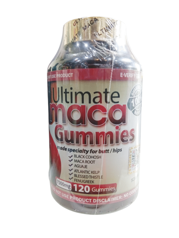 Ultimate Maca Gummies 7500Mg (120 Capsules)