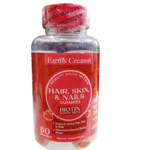 Earth's Creation Suppports Strong Hair, Skin, Nails Gummies (60 Gummies)