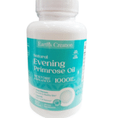 Earth's Creation Natural Evening Primrose Oil (60 Softgels) 1000Mg