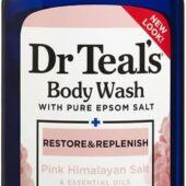 Dr. Teal's Body Wash With Pure Epsom Salt Restore And Replenish Pink Himalayan And Essential Oils 24 Fl Oz/ 710Ml