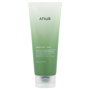 Anua Heartleaf + Bha Quercetinol Pore Deep Cleansing Foam 150Ml/ 5.07 Fl Oz