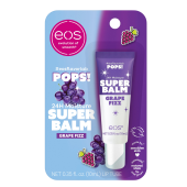 Eos Flavor Lab Pops Super Balm Grape Fizz 0.35 Fl Oz/ 10Ml