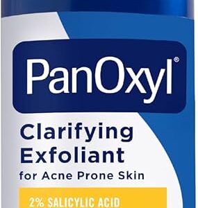 Panoxyl Clarifying Exfoliant For Acne Prone Skin, 2% Salicylic Acid, Acne Treatment Solution4 Fl Oz/ 118Ml