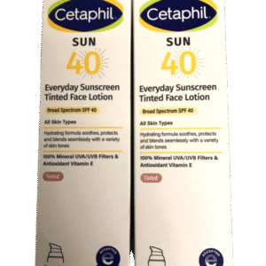 Cetaphil Sun 40 Everyday Sunscreen Tinted Face Lotion 1.7 Fl Oz/ 50Ml