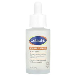 Cetaphil Vitamin C Serum, All Skin Types 1 Fl Oz/ 30 Ml