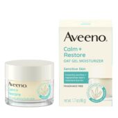 Aveeno Calm + Restore Oat Gel Moisturizer 1.7 Oz/ 48G