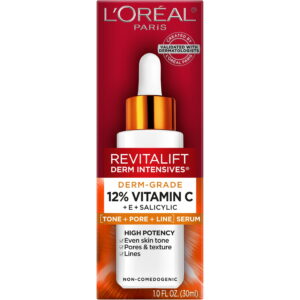 L'oreal Paris Revitalift Derm Intensives 12% Vitamin C + E + Salicylic Serum 1.0 Fl Oz/ 30Ml