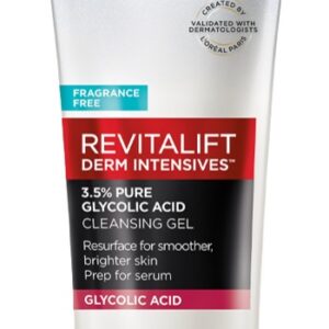 L'oreal Paris Revitalift Derm Intensives 3.5% Pure Glycolic Acid Cleansing Gel 6.7 Fl Oz/ 200Ml