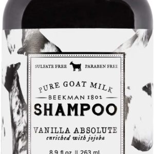 Beekman 1802 Pure Goat Milk Shampoo Vanilla Absolute 8.9 Fl Oz/ 263 Ml