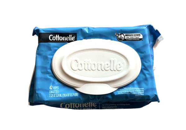 Cottonelle Flushable Wipes (42 Wipes Lingettes)