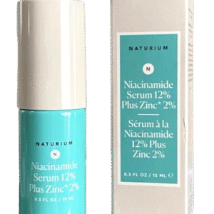 Naturium Niacinamide Mini Face Serum 12% Plus Zinc 2% - 0.5 Fl Oz/ 15Ml