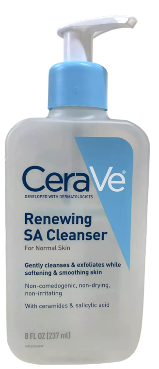 Cerave Renewing Sa Cleanser For Normal Skin 8 Oz/ 237Ml