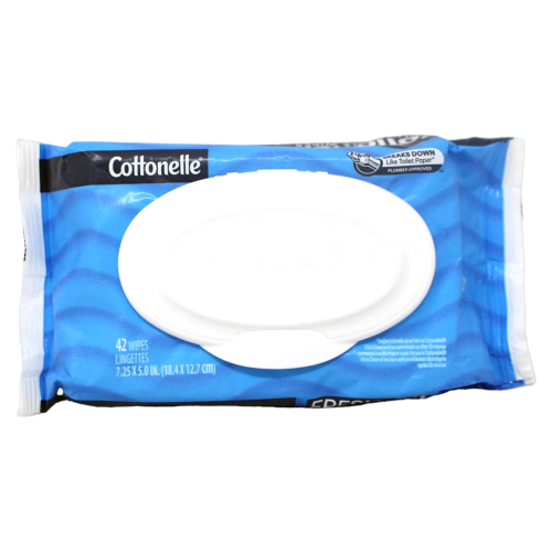 Cottonelle Flushable Wipes (42 Wipes Lingettes)