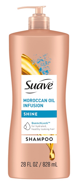 Suave Moroccan Oil Infusion Shine Shampoo