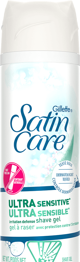 Gillette Satin Care Ultra Sensitive Shave Gel