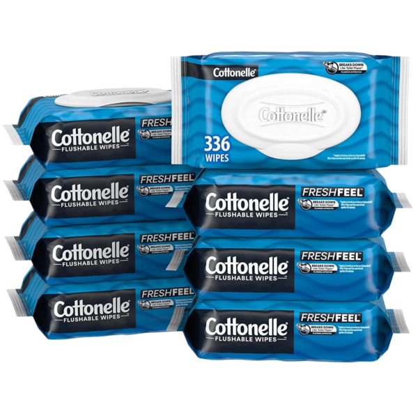 Cottonelle Flushable Wipes (42 Wipes Lingettes)