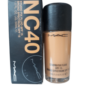 M.a.c Studio Fix Fluid Spf 15 Nc40 1.0 Fl Oz/ 30Ml
