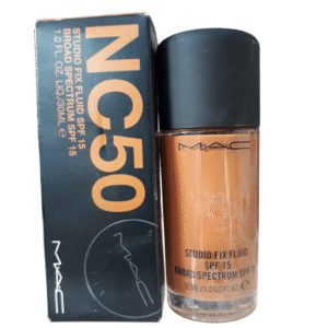 M.a.c Studio Fix Fluid Spf 15 Nc50 1 Fl Oz/ 30Ml
