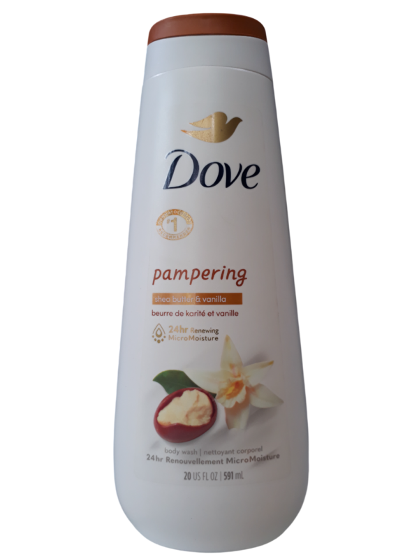 Dove Pampering, Shea Butter And Vanilla 20 Fl Oz/ 591Ml