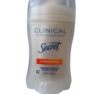 Secret Clinical 72 Hr Invisible Solid Stress Response 1.6 Oz/ 45G