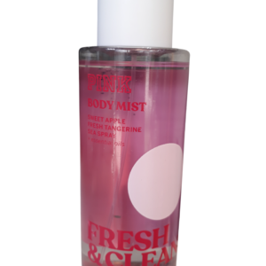 Victoria's Secret Fresh And Clean Pink Body Mist Sweet Apple Fresh Tangerine Sea Spray 250Ml/ 8.4 Fl Oz