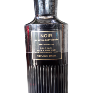 Noir By Bath And Body Works 3 In 1 Hair, Face And Body Wash With Pro Vitamin B5 + Aloe Men's Collection 10 Fl Oz/ 295Ml