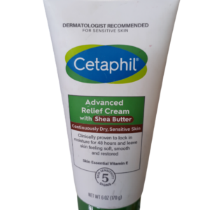 Cetaphil Advanced Relief Cream With Shea Butter 6 Oz/ 170G