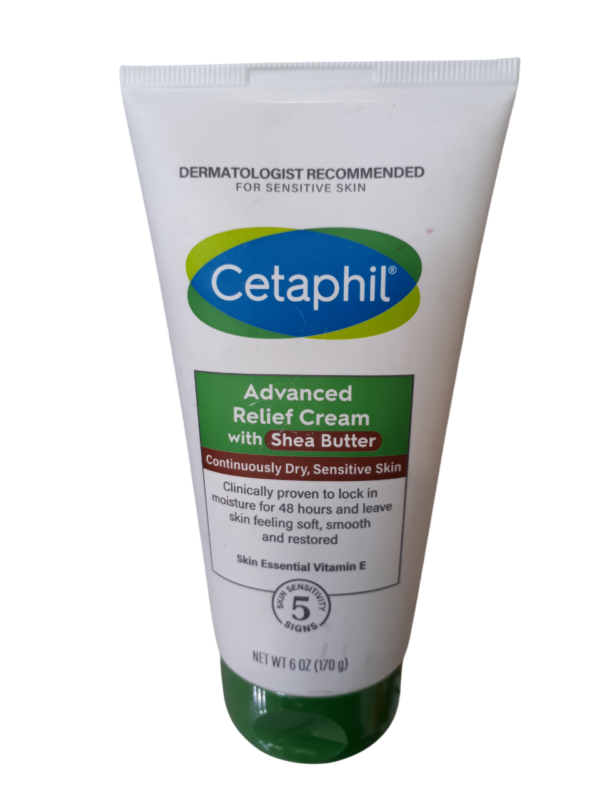Cetaphil Advanced Relief Cream With Shea Butter 6 Oz/ 170G