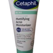 Cetaphil Acne Gentle Clear Mattifying Acne Moisturizer 0.5% Salicylic Acid Acne Treatment 3 Fl Oz/ 89Ml
