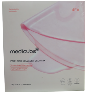 Medicube Pdrn Pink Collagen Gel Mask 112G/ 3.92 Oz (4 Pieces)