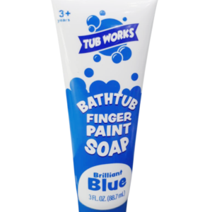 Tub Works Bathtub Finger Paint Soap Brilliant Blue 3 Fl Oz/ 88.7 Ml