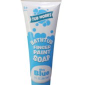 Tub Works Bathtub Finger Paint Soap Sky Blue 3 Fl Oz/ 88.7 Ml