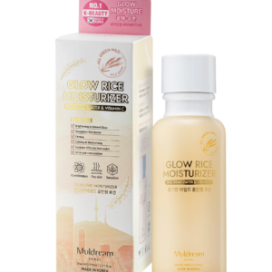 Muldrem Seoul Glow Rice Moisturizer Rice Barn Water And Vitamin C 110Ml/ 3.71 Fl Oz