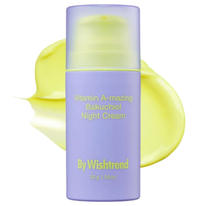 By Wishtrend Vitamin A-Mazing Bakuchiol Night Cream, 30G/ 1.05 Oz