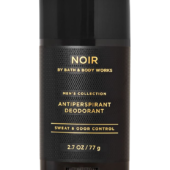 Noir By Bath And Body Works Men's Collection Antiperspirant Deodorant 2.7 Oz/ 77G