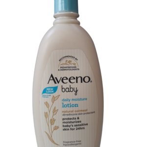 Aveeno Baby Daily Moisture Body Lotion Natural Oatmeal 18 Fl Oz/ 532Ml
