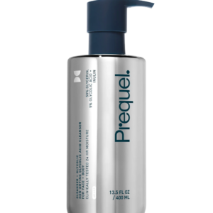 Prequel Gleanser + Glycolic Non-Drying Glycerin Cleanser For Face And Body 13.5 Fl Oz/ 400Ml