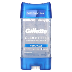 Gillette Clearshield 72Hr Sweat Protection Cool Wave 3.8Oz / 107G