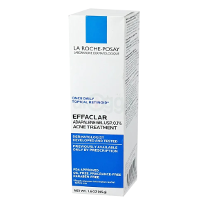 La Roche-Posay Effaclar Adapalene Gel 0.1% Acne Treatment 45G