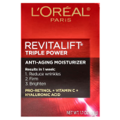 L'oréal Paris Revitalift Triple Power Anti-Aging Moisturizer 1.7/48G