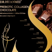 Dr Huanmei Prebiotic Collagen Chocolate 120G