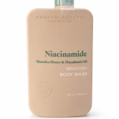 Organik Botanik Niacinamide Brighten Body Wash – Manuka Honey &Amp; Macadamia Oil (1L)