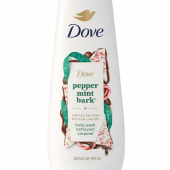 Dove Peppermint Bark Body Wash – Limited Edition (20 Fl Oz / 591 Ml)