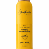 Sheamoisture Raw Shea Butter Deeply Moisturizing Body Wash (24H Visible Moisture) 18 Fl Oz/532Ml