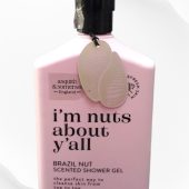 Asquith &Amp; Somerset's "I'm Nuts About Y'all" Brazil Nut Scented Shower Gel. 750Ml / 25.36 Fl Oz