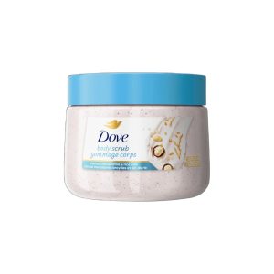 Dove Gommage Corps Crushed Macadamia &Amp; Rice Milk Body Scrub 15 Oz / 425G