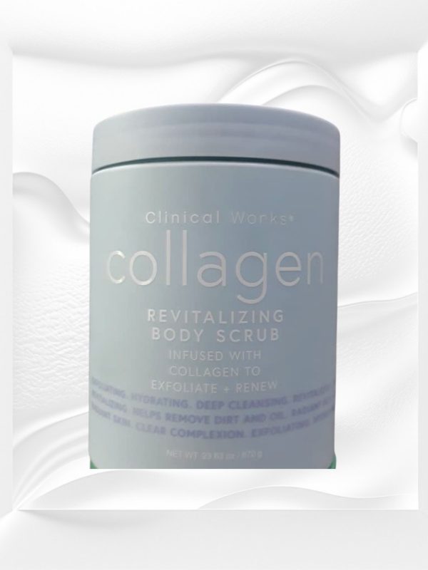 Clinical Works Collagen Revitalizing Body Scrub 23.63 Oz / 670G