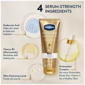 Vaseline Pro Vitab3 Serum Burst Lotion Luminous Glow